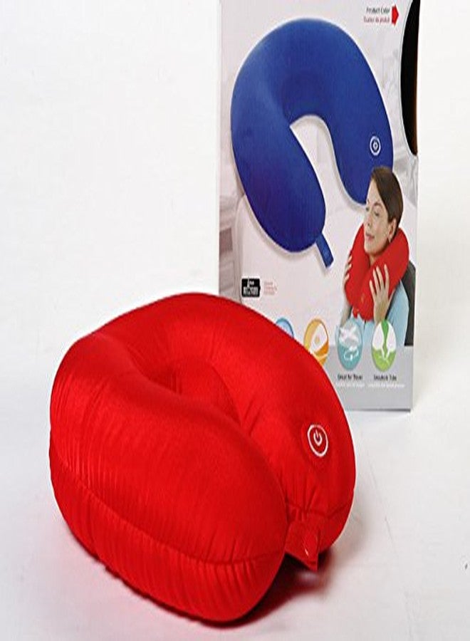 ستايليز وسادة تدليك الرقبة بالخرز الدقيق الاهتزازي من ستايليز | وسادة منزلية، مكتبية، للسفر (أحمر) - Image 5